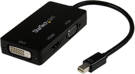 Adaptateur Mini Displayport 3 En 1 - 1080P - Hub Adaptateur Répartiteur Mini Dp Vers Hdmi/Vga/Dvi Pour Votre Écran Pc - Compatible Thunderbolt (Mdp2Vgdvhd)[VID060529]