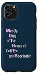 iPhone 11 Pro Funny Mom Pun Crossword Puzzle Coffee Mother Case