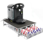 Tassimo 60 Pod Holder Drawer in Grey | M&W