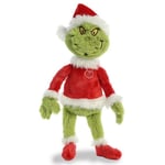 AURORA DR SEUSS SANTA GRINCH 19" SUPER SOFT TOY PLUSH BRAND NEW GIFT CHRISTMAS