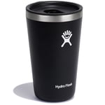 Hydro Flask Travel Mug All Around Tumbler Insulated 473ml Black