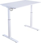 Sun-Flex Elite Hæve/sænkebord, 120x60cm, hvid/hvid