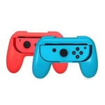 Poignee x2 pour Manette Joy-Con NINTENDO Switch Ergonomique Lot de 2 (BLEU/ROUGE)