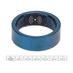 (Blue 20)Smart Ring Sleep Fitness Tracker Pedometer Waterproof Exquisite UK