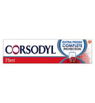 Corsodyl Complete Protection Gum Care Whitening Toothpaste Extra Fresh 75ml