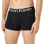 Calvin Klein Men Boxer Short Trunk Stretch Cotton, Black (Black), S