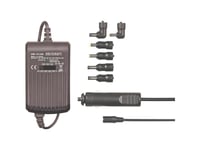 Voltcraft Bærbar Strømforsyning Smp-45 Usb 45W 9,5V/Dc, 12V/Dc, 15V/Dc, 16V/Dc, 18V/Dc, 19V/Dc, 20V/Dc 3A