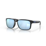 Oakley Holbrook - Lunettes de soleil Polished Black Prizm Deep Water Polarized Cat 3