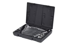 KS TOOLS GEARplus - ratchet combination wrench set - 16 delar