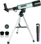 Télescopes Astronomique Enfant, Astronomique Zoom 90X HD Extérieur Monoculaire Télescope Spatial Portable Réfracteur Visualiste Astronomique avec Trépied pour Enfants Débutants et Amateurs