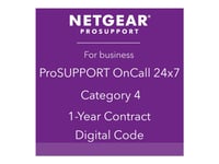 Netgear Prosupport Oncall 24X7 Category 4 - Teknisk Support - Telefonsupport - 1 År - 24X7