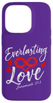 iPhone 14 Pro Everlasting Love Jeremiah 31:3 Bible Verse Case