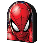 PRIME 3D | Marvel - Spider-Man | 3D Lenticular Jigsaw Puzzle in a Shaped Collectible Tin | 31cm x 46cm - 300 pcs | Games & Puzzles | Ages 6+