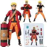 1 Set Anime Uzumaki Naruto Actionfigur med ansiktsbyte, rörliga leder, cool leksak[GL] Multicolor 1 Set