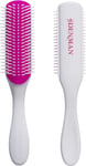 Denman Hair Brush for Curly Hair D3 (Cherry Blossom) 7 Row Styling Brush for Bl