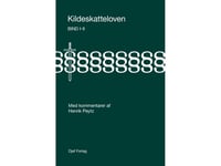 Kildeskatteloven Med Kommentarer I-Ii | Henrik Peytz | Språk: Dansk