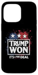 iPhone 14 Pro Max Trump Won It's A Yuge Deal - Funny Political Election 2024 Case