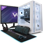 Vibox III-40 PC Gamer - 24"" Écran Pack - 8 Core Intel i7 11700 Processeur 4.8GHz - Nvidia GTX 1660 Super 6Go - 16Go RAM - 1To NVMe M.2 SSD - Windows 11 - WiFi