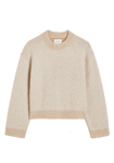 Tine Knit Crew Neck - Sand Mix