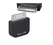 Micro Female to 30Pin Male Charger Adapter For iPhone4/4S / iPad 2/3 / iPod