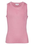 Vero Moda Girl Vmfiji Sl U-Neck Top Ga Girl Rosa