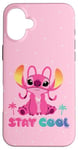 Coque pour iPhone 16 Plus Disney Lilo & Stitch Stay Cool Angel Sassy Portrait