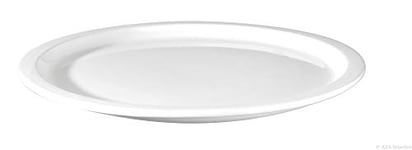 ASA Grande Fromage-/Assiette à Pizza, Céramique, Blanc, 34 cm cm