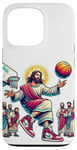 Coque pour iPhone 13 Pro Ballin with the Messiah Rejoignez la communauté Jesus Basketball