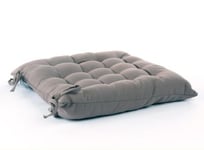 Coussin pour chaise de jardin Taupe 38 x 38 cm