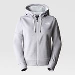 The North Face Women's Reaxion Fleece Full-Zip Hoodie TNF Light Grey Heather (7ZAA DYX)