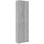 Armoire Penderie, Porte-Vêtements, Garde-robependerie couloir sonoma gris 55x25x189 cm bois d'ingénierie pewv87450 Maison Chic