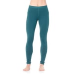 icebreaker 200 Oasis Leggings - Sous-vêtement mérinos femme Kingfisher M