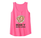 Cute BEAR-Y MUCH LOVED Mom Baby Bear Mother & Baby Matching Tank Top