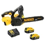 Dewalt - Tronçonneuse 18/54V xr guide de 30 cm (2x5,0 Ah) DCM565P2