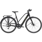 Elcykel Trek Dam Fx + 2 Stagger Lt Satin Trek Black s 2024