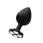 Ouch! Plug Anal Bijou Large Lucky Diamond - Couleur : Noir