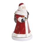 Villeroy & Boch Nostalgic Melody speldosa tomte Röd-vit