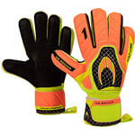 HO Soccer One Flat Turf Gants de Portier Mixte Adulte, Mixte Adulte, 0510623_11, Noir/Vert Citron (Warning/Noir/Lima), 11