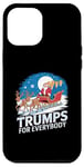 Coque pour iPhone 12 Pro Max Trumps For Everybody Santa Sleigh Christmas Holiday (Les