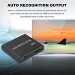 110-240V Full HD Mini Box Media Player 1080P Media Player Box Stöd USB MMC RMVB MP3 AVI MKV EU-kontakt