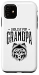 Coque pour iPhone 11 Coolest Pom Grandpa Poméraniens Poméraniens Pom Dog