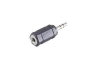 Shiverpeaks ®-Basic-S--Adapter, Klinkenstecker Stereo 3,5Mm Auf Klinkenkupplung Mono 3,5Mm (Bs57016)