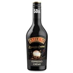 Baileys Espresso Creme | 17% vol | 50cl | Real Coffee Flavour with Baileys Original Irish Cream | Taste of Fresh Columbian Ground Espresso Beans | Chocolate Notes