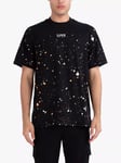 LUKE 1977 St Kitts Paint Splatter Relaxed Fit T-Shirt