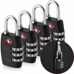 Locker TSA Luggage Lock Combination Lock Password 3 Position Resettable Lock