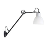 DCW - 122 Vegglampe Svart/Polycarbonat Lampe Gras