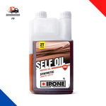 IPONE – Huile Moto 2 Temps Self Oil – Lubrifiant Semi Synthétique - 2 Temps – 1L