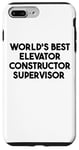 iPhone 7 Plus/8 Plus World's Best Elevator Constructor Supervisor Case