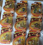 Indiana Jones - Kingdom of the Crystal Skull  -  9 x Figures