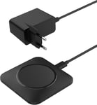 Boostcharge Pro Chargeur ? Induction Avec Alignement Facile (Recharge Rapide De 15 W, Pour Iphone, Samsung Galaxy, Airpods Pro, Et Tout Appareil Compatible Magsage, Noir)